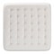 Baxton Studio Athena Modern and Contemporary Ivory Boucle Upholstered and Black Finished Wood Square Ottoman 220-12867-ZORO - alternate 8